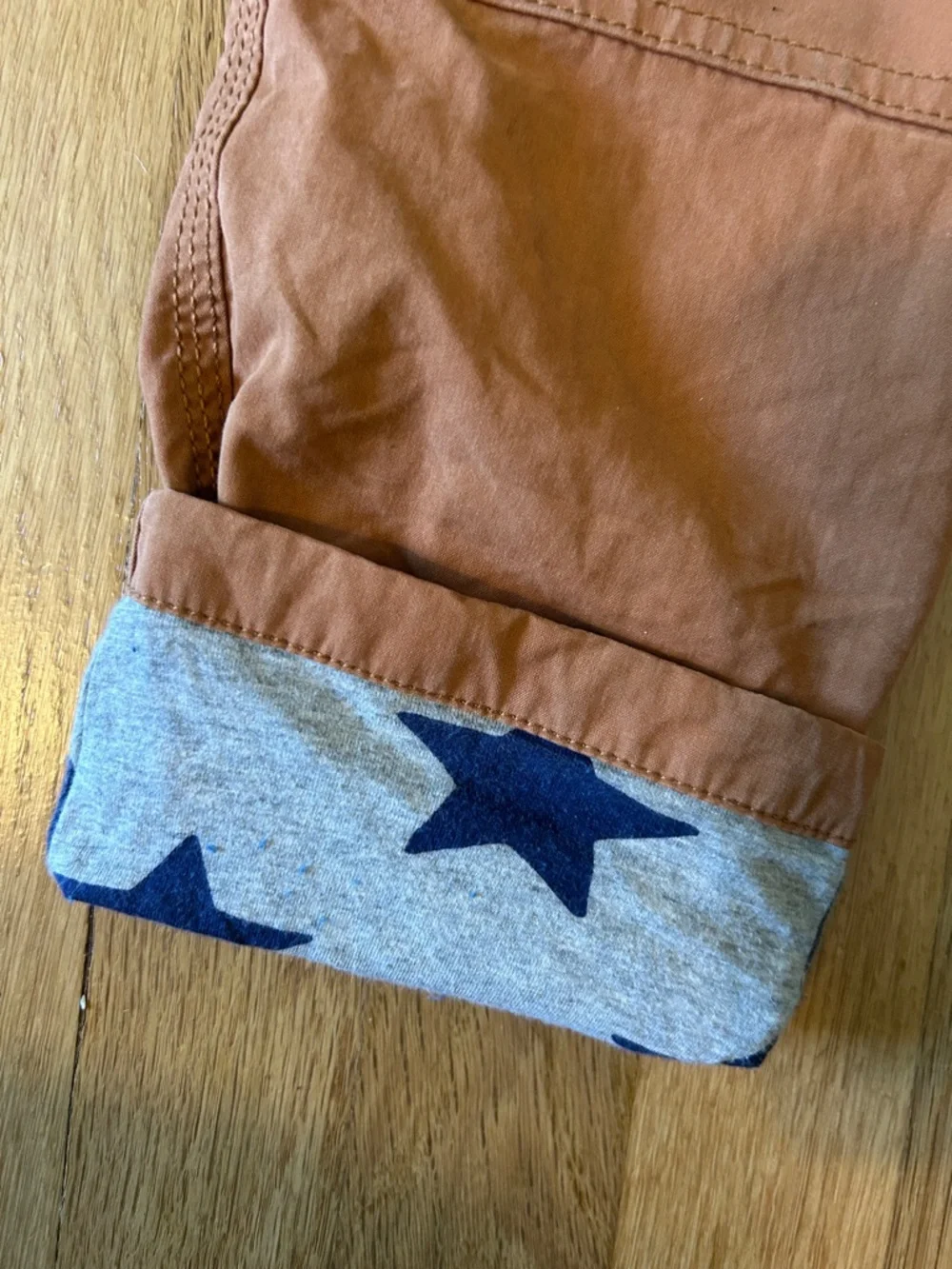 Mini Boden Lined Cargo Pants with Elastic Waist 9Y